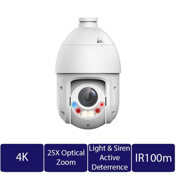 4MP Dual-Light Active Deterrence AI Bullet Camera (CAM-IP964E8-25-PV-AI)