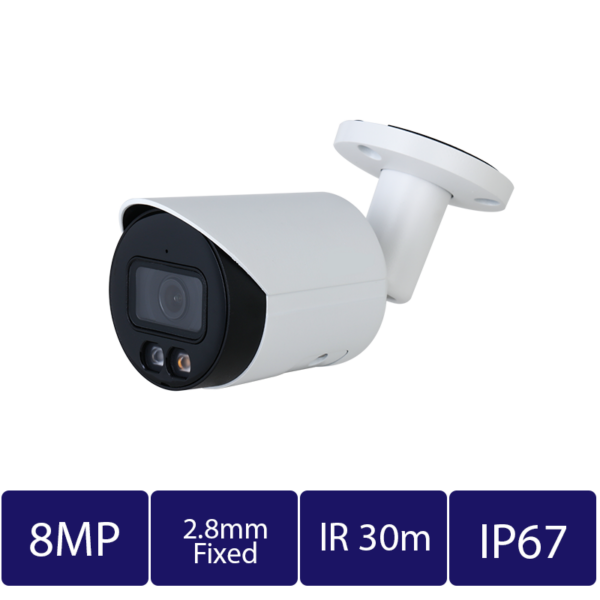 4K (8MP) Smart Dual-Illumination AI PTZ Camera, 2.8mm Fixed (CAM-IP9728S-A-IL-28-AI)