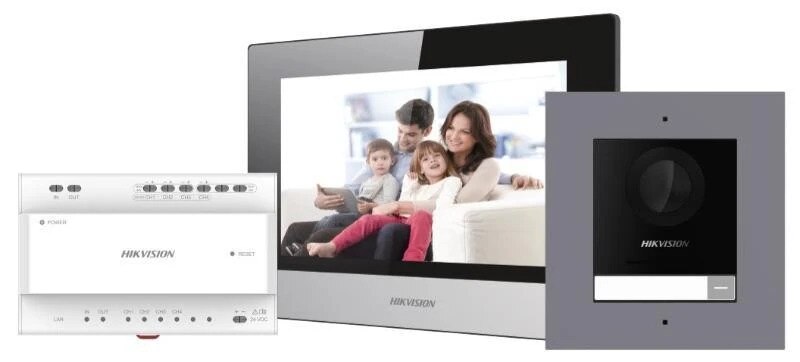 Hikvision Two-Wire IP Video Intercom Bundle (DS-KIS702Y-P)