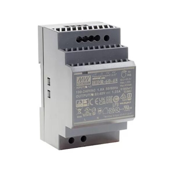 Akuvox Power Supply Unit for 2-Wire IP Intercom (VDP-AK-HDR-60-SPEC)