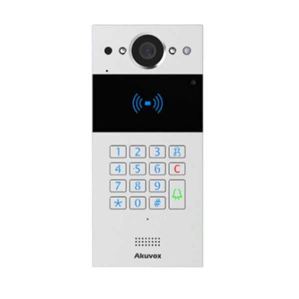 Akuvox Palm-Size Outdoor-Certified Doorphone – On-Wall (VDP-AK-R20K-2)