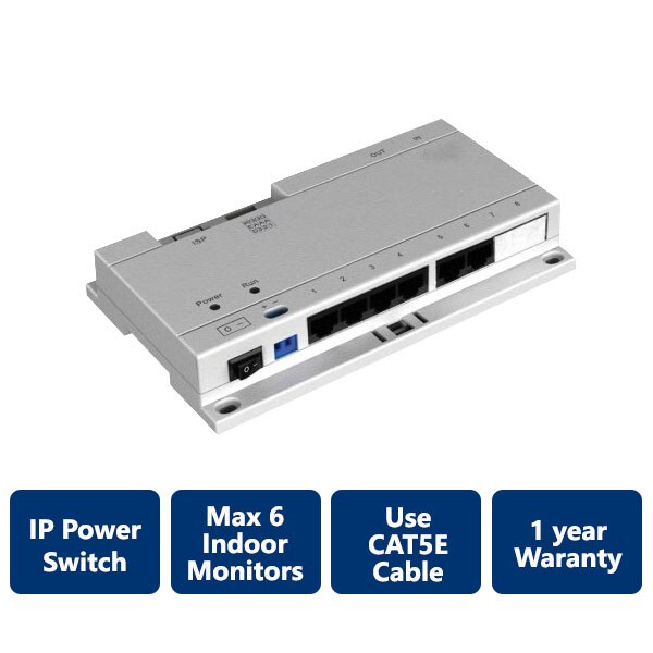 AiBase PoE Switch for IP Intercom Indoor Monitor (VDP-DH-HAC-POE1060)