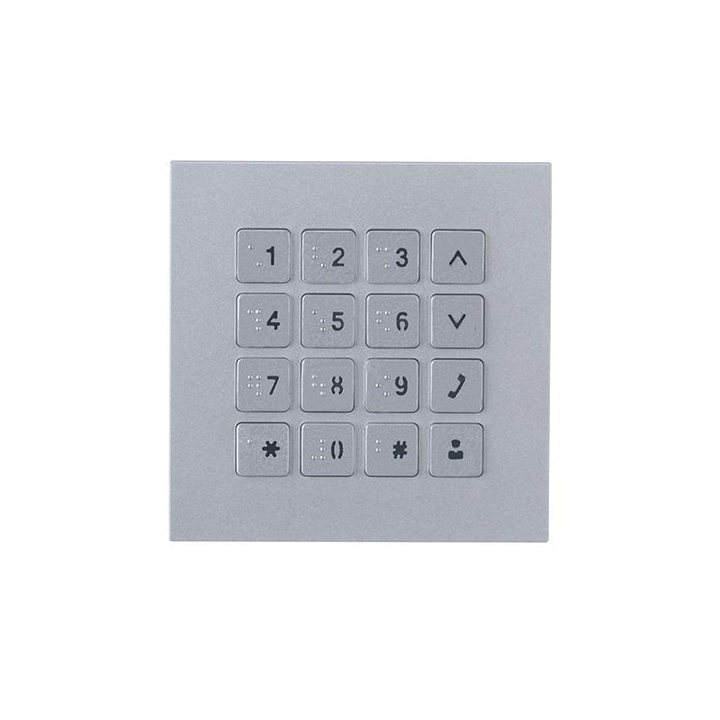 AiBase Modular IP Intercom – Keypad Module (VDP-DH-HAC-VTO4202F-MK)