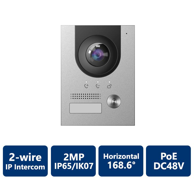 AiBase 2MP 2-Wire IP Vandal-Resistant Villa Outdoor Station (VDP-DH-HAC9220)